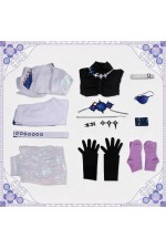 2XXT Cosplay Vtuber Hoshirube Sho Hero Outfit Cosplay Costume